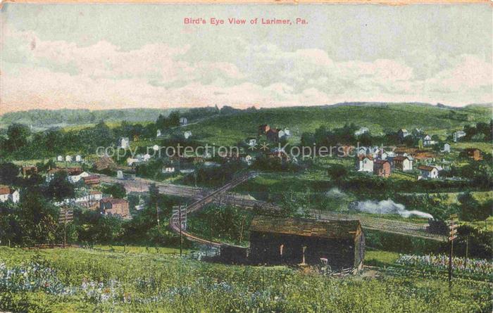 Larimer Pennsylvania USA Bird's eye view