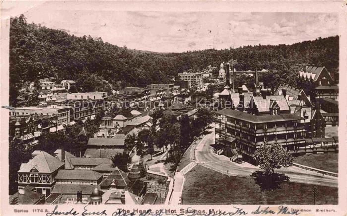 Hot Springs Arkansas USA Panorama