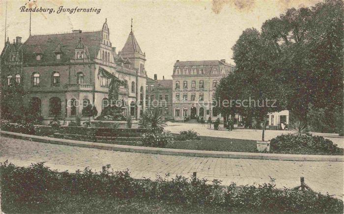 Rendsburg Schleswig-Holstein Jungfernstieg Feldpost