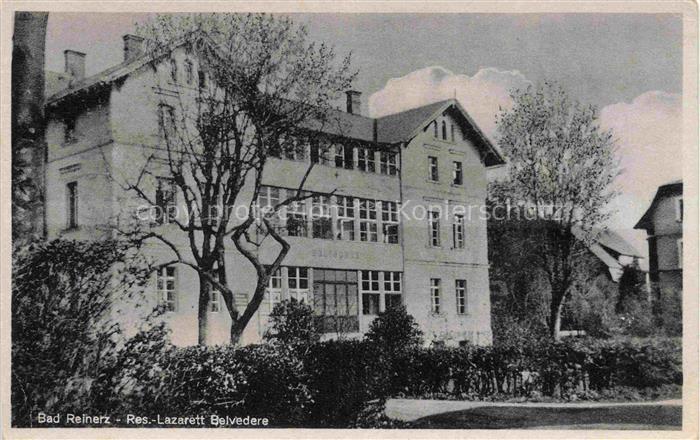 Bad Reinerz Niederschlesien Duszniki-Zdroj PL Res.-Lazarett Belvedere
