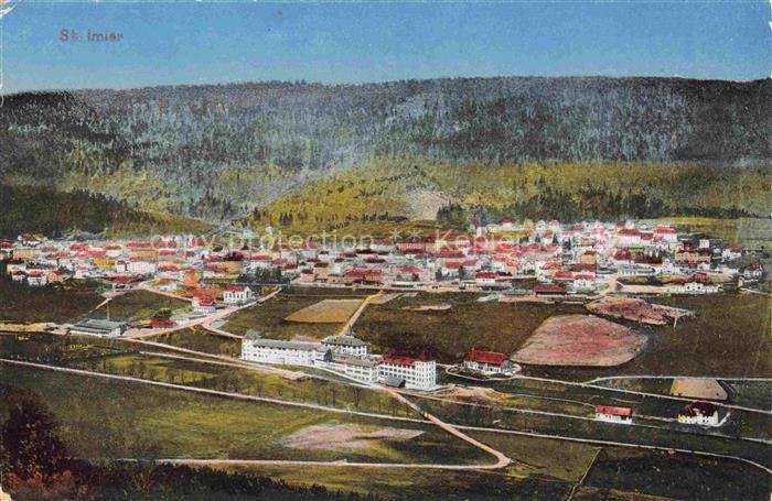 St Imier Courtelary BE Panorama