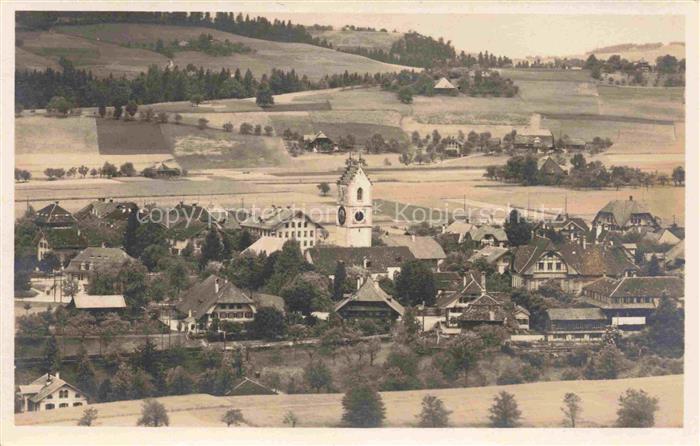 Sumiswald Trachselwald BE Ortsansicht mit Kriche