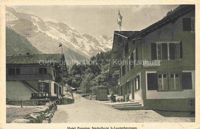 Lauterbrunnen Interlaken BE Hotel Pension Stechelberg Berner Alpen