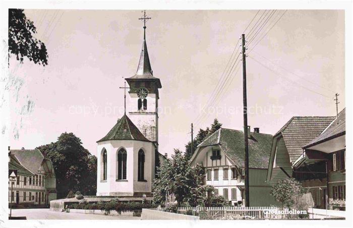 Grossaffoltern Aarberg BE Motiv mit Kirche