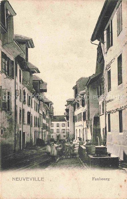 Neuveville La Neuenstadt Bielersee Preles BE Faubourg