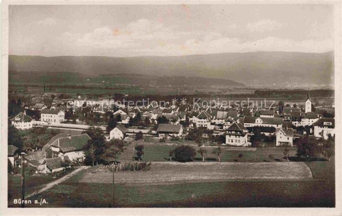 Bueren Aare Panorama