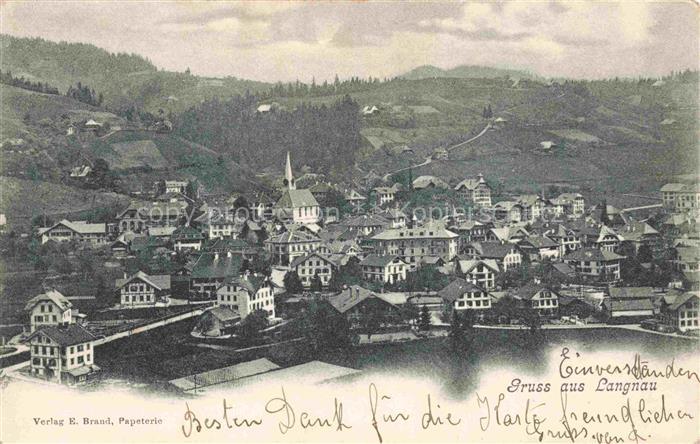 Langnau  Emmental BE Panorama