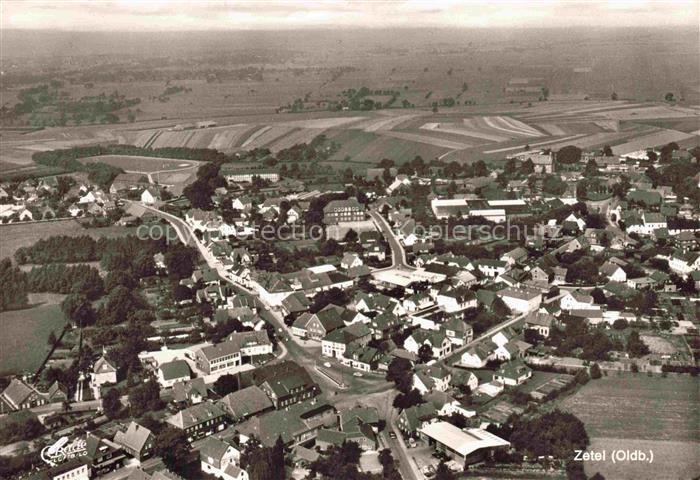 Zetel Friesland Niedersachsen Fliegeraufnahme