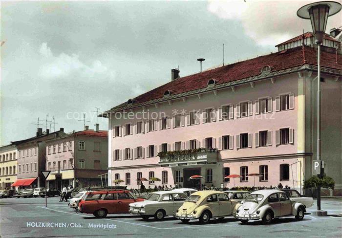 Holzkirchen  Oberbayern Marktplatz Hotel Restaurant Oberbraeu