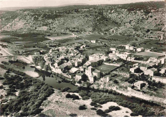 Lanas Largentiere 07 Ardeche Vue générale aérienne