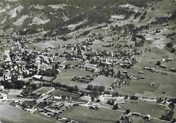 Klosters-Serneus GR Fliegeraufnahme