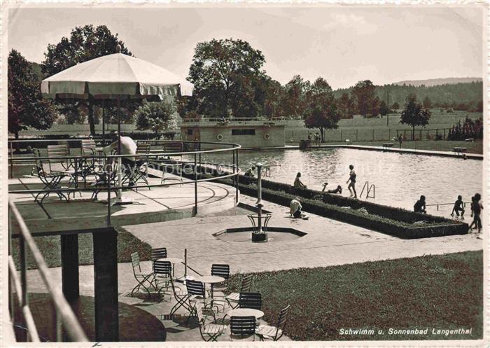 LANGENTHAL Aarwangen BE Schwimm- und Sonnenbad
