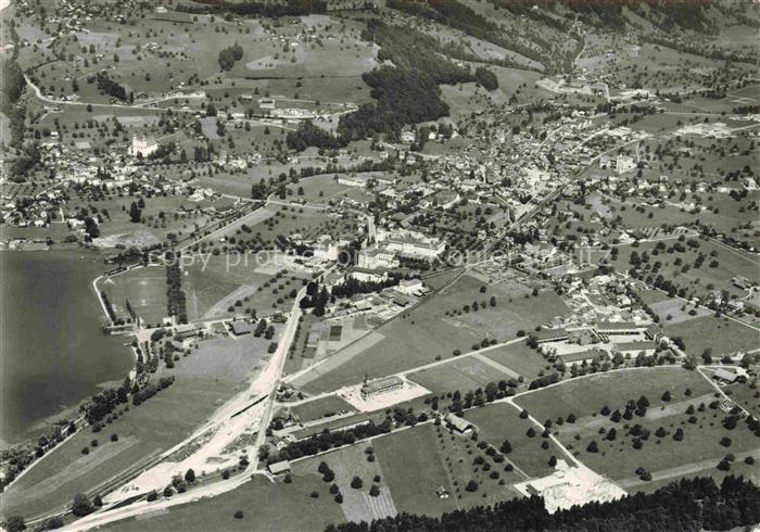 Sarnen Obwalden OW Fliegeraufnahme