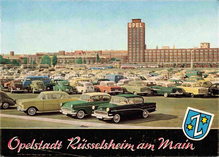 RuessELSHEIM Main Gross-Gerau Hessen Opel Werke