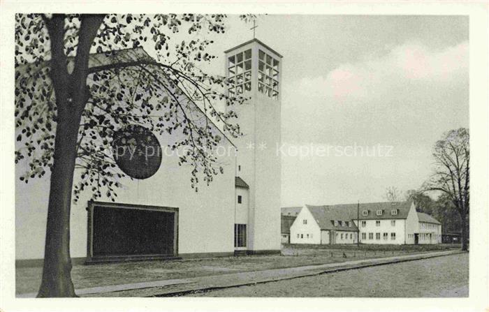 ELMSHORN Pinneberg Schleswig-Holstein Katholische Kirche und Kolpinghaus