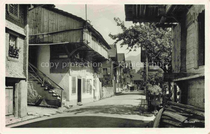 Brienz Brienzersee BE Motiv Ortszentrum Feldpost