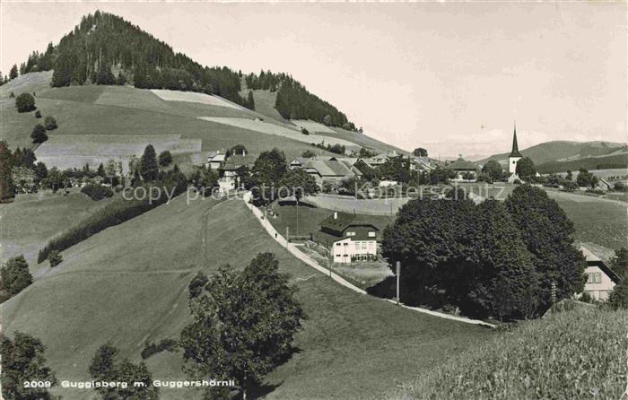 Guggisberg Schwarzenburg BE Panorama Blick gegen Guggershoernli