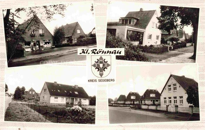 Klein-Roennau Kleinroennau Segeberg Schleswig-Holstein Teilansichten