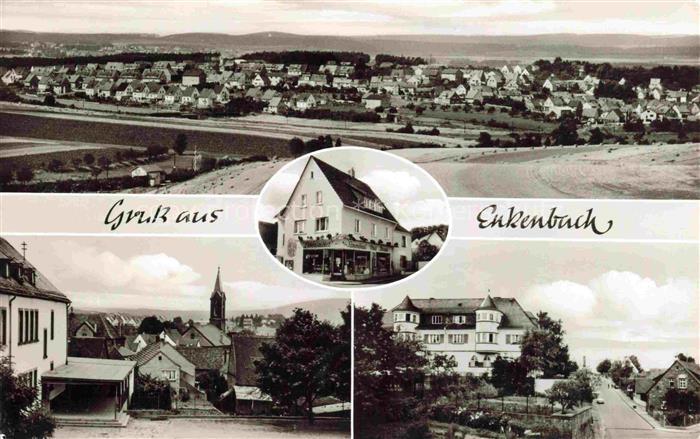 Enkenbach-Alsenborn Kaiserslautern Rheinland-Pfalz Panorama Blick ueber Schulhof