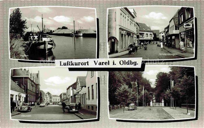 Varel Jadebusen Friesland Niedersachsen Hafen Hindenburgstrasse Neuestrasse Wind