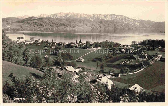 Attersee Panorama