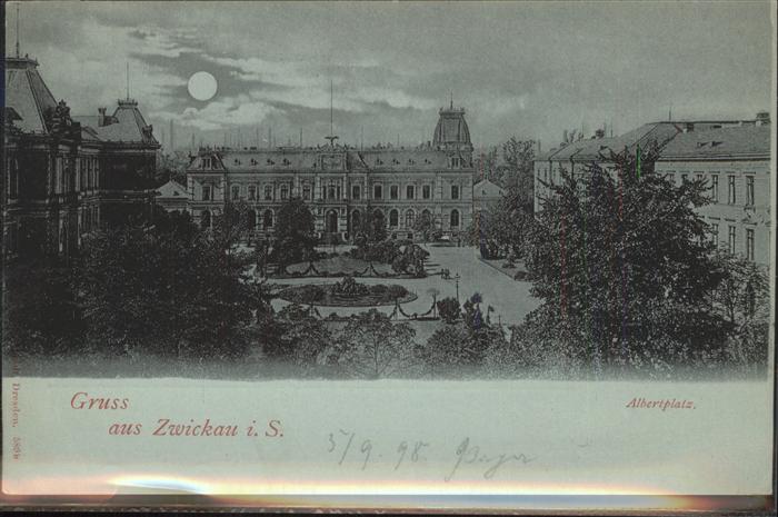 Zwickau Sachsen Albertplatz