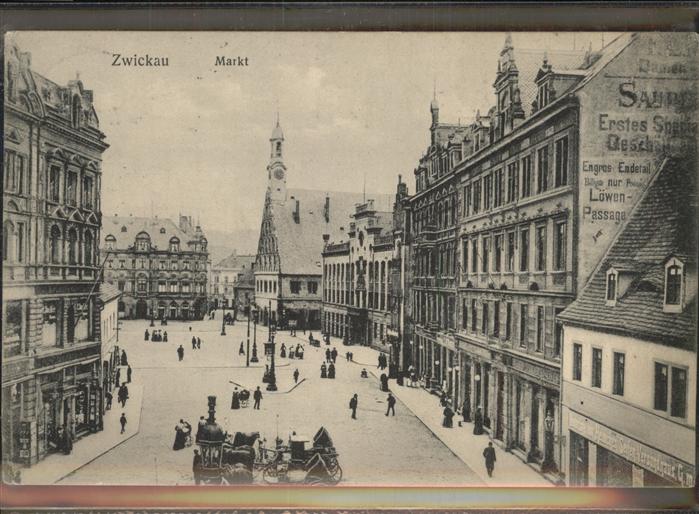 Zwickau Sachsen Markt