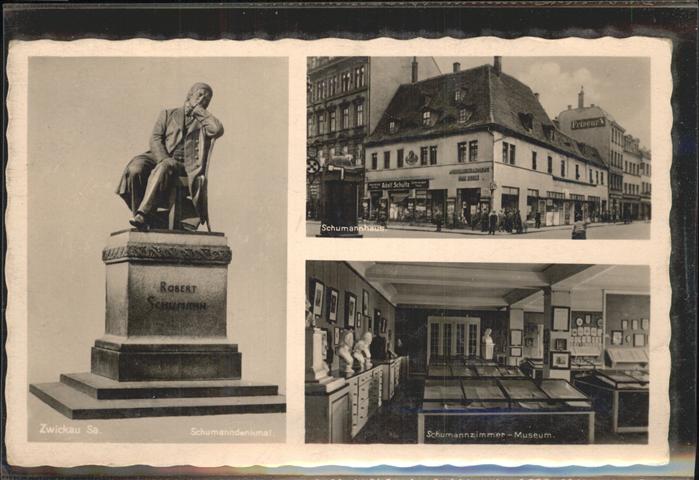 Zwickau Sachsen Schumannhaus Schumannzimmer Schumannden