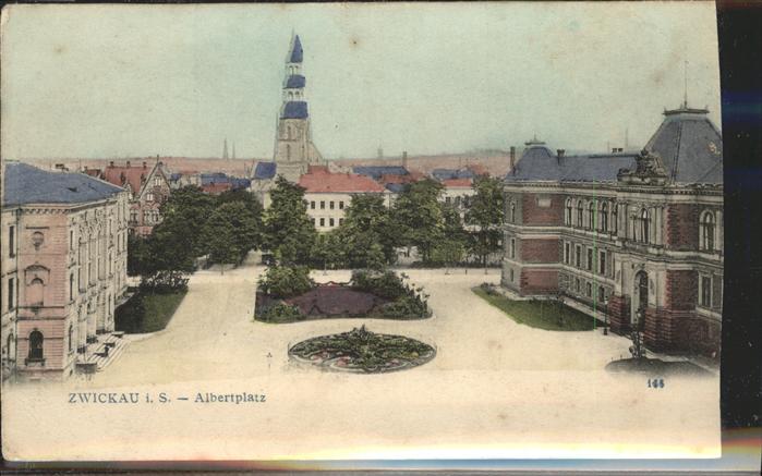 Zwickau Sachsen Albertplatz