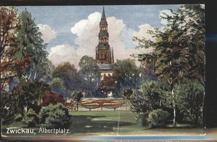 Zwickau Sachsen Albertplatz