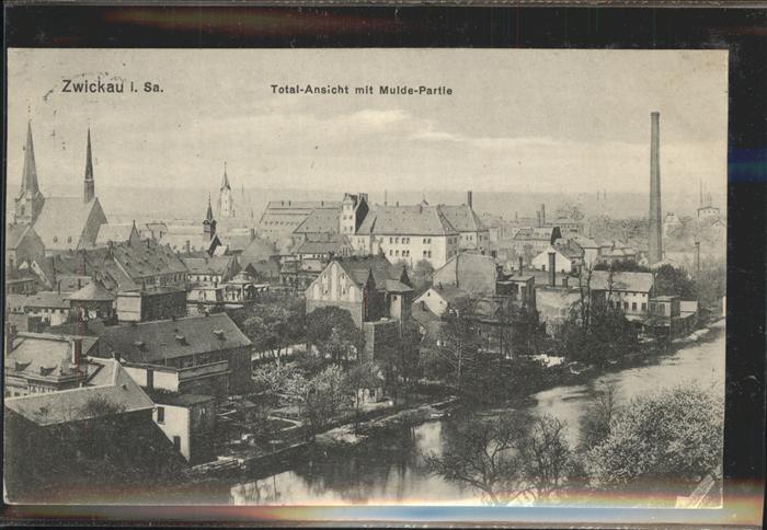 Zwickau Sachsen Total mit Mulde