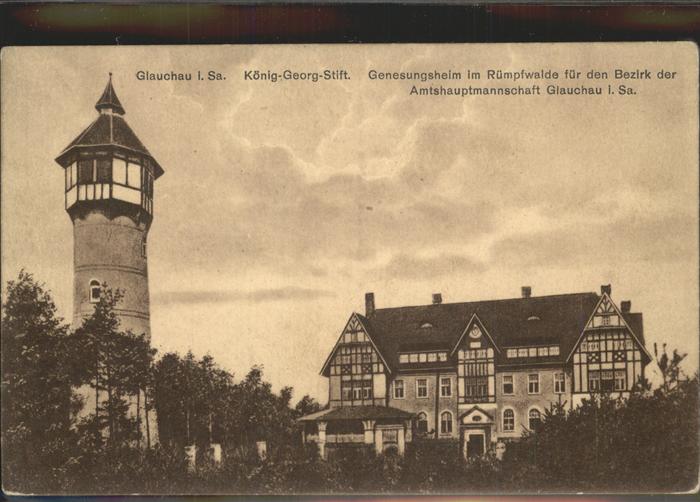 Glauchau König Georg Stift Genesungsheim im Rümp
