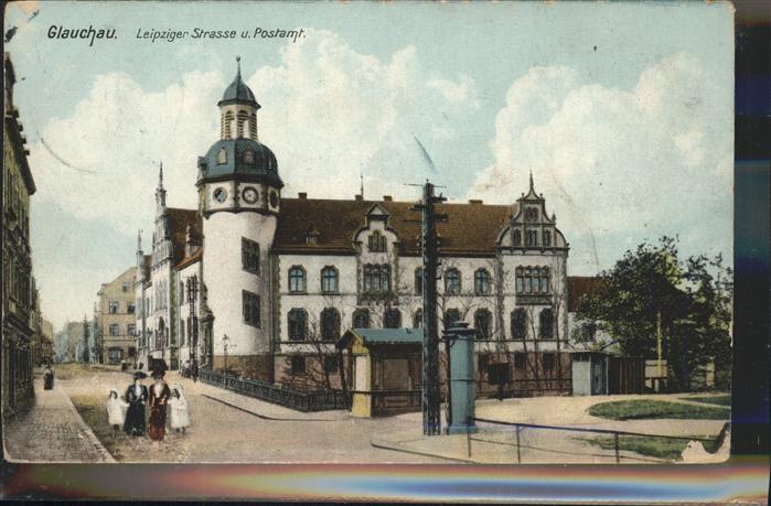 Glauchau Leipziger Strasse Postamt