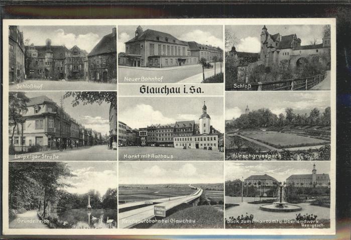 Glauchau Schlosshof Schloss Leipziger Strasse Hi