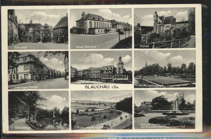 Glauchau Schloss Leipziger Strasse Hirschgrundpa