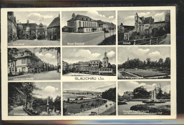 Glauchau Schloss Leipziger Strasse Hirschgrundpa