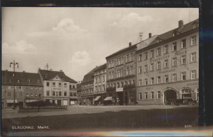 Glauchau Markt