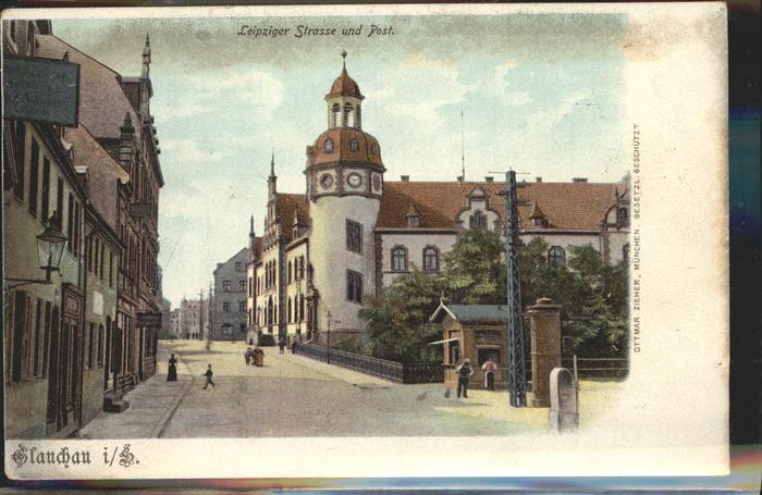 Glauchau Leipziger Strasse Post