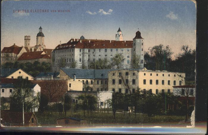 Glauchau Schloss von Westen