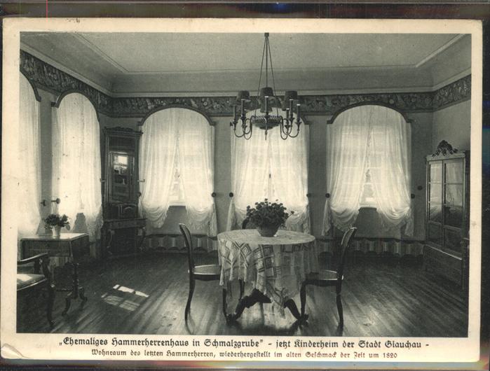 Glauchau Ehemaliges Hammerherrenhaus in Schmalzg