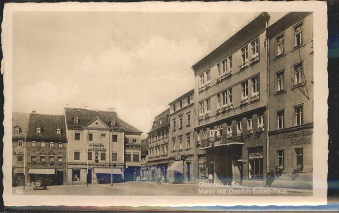Glauchau Markt Dietrich Echert Haus