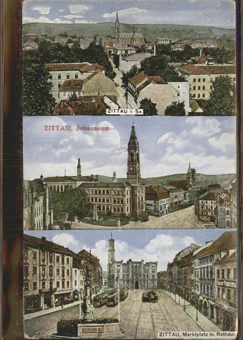 Zittau Johanneum Marktplatz