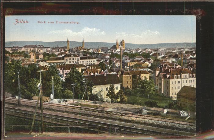 Zittau Blick vom Kummersberg
