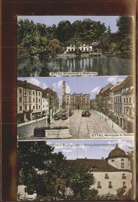 Zittau Weinauteich Restaurant Blumenuhr König