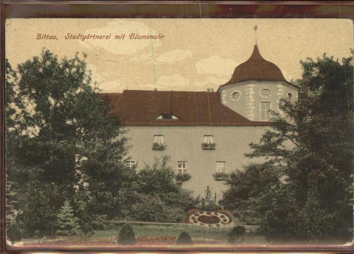 Zittau Stadtgärtnerei Blumenuhr