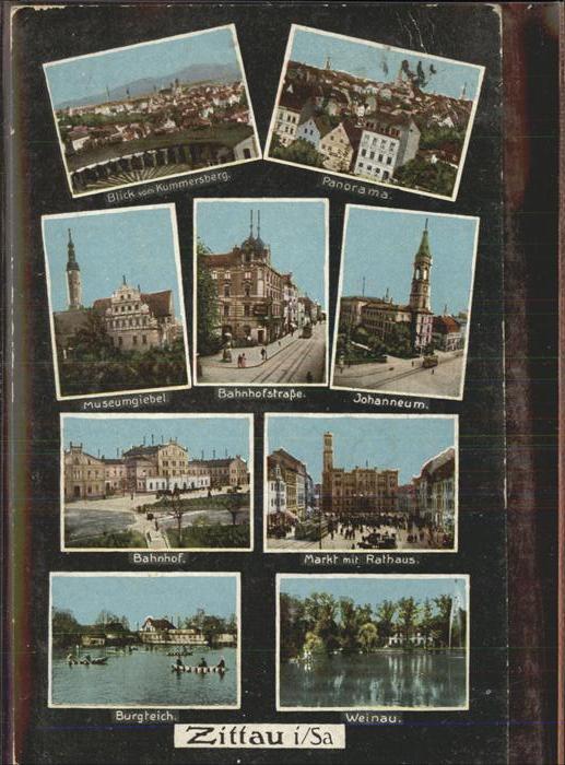 Zittau Museumsgiebel Johanneum Weinau