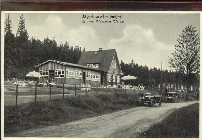 Werdau Sachsen Jägerhaus Leubnitztal Autos