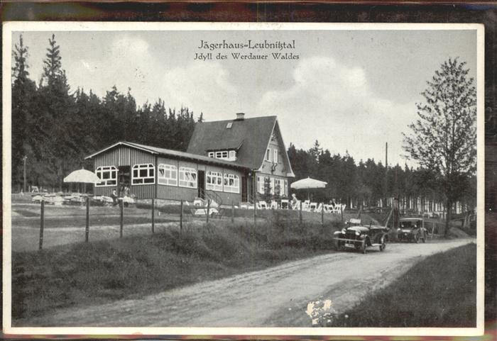 Werdau Sachsen Jägerhaus-Leubnitztal Waldcafe Restaura