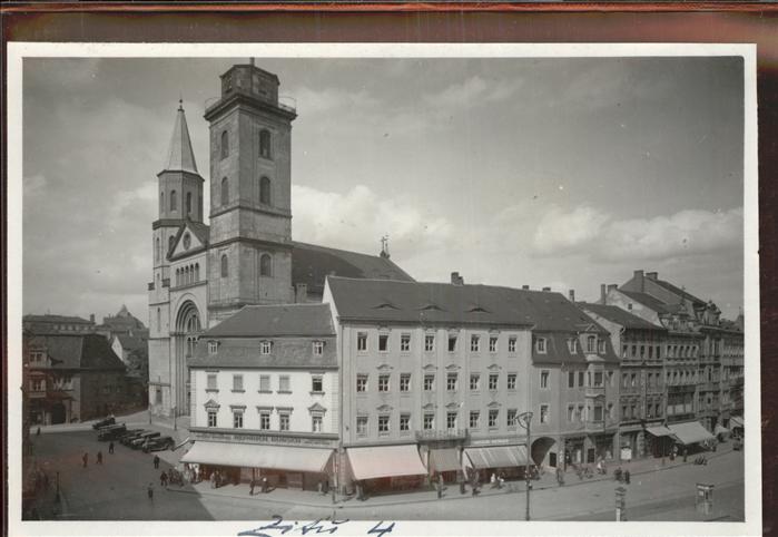 Zittau Marktplatz Johanniskirche