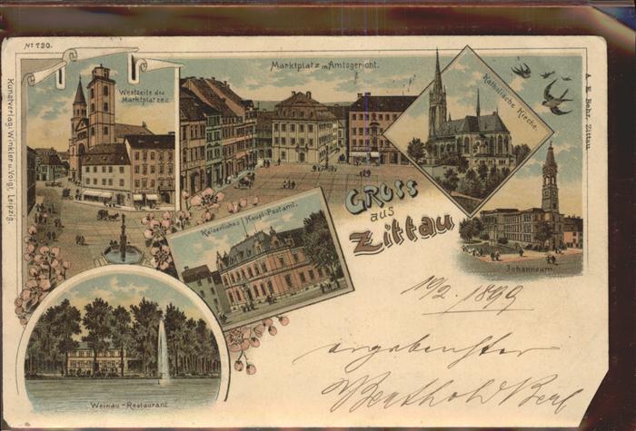 Zittau Weinau Restaurant Kath. Kirche